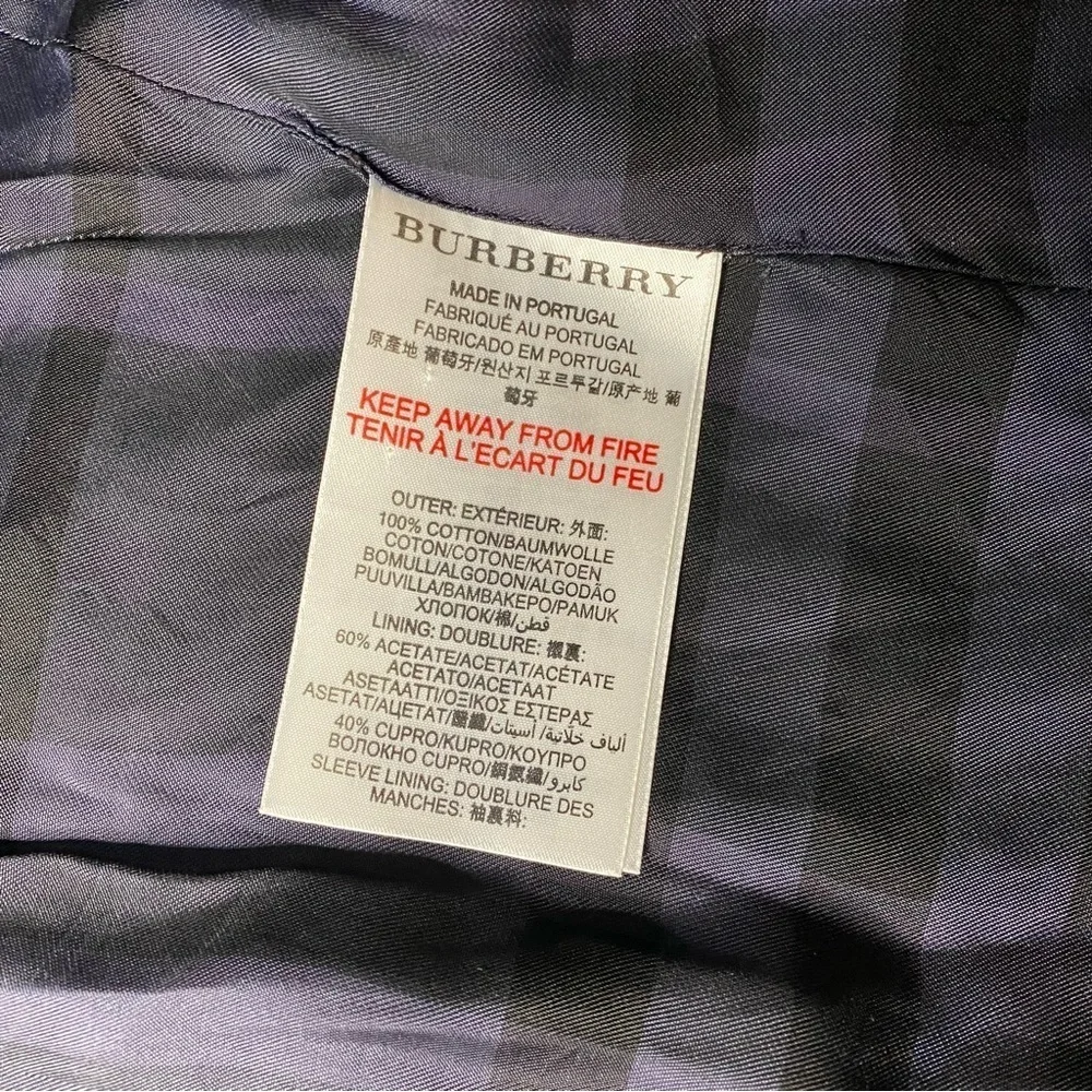 Burberry great used